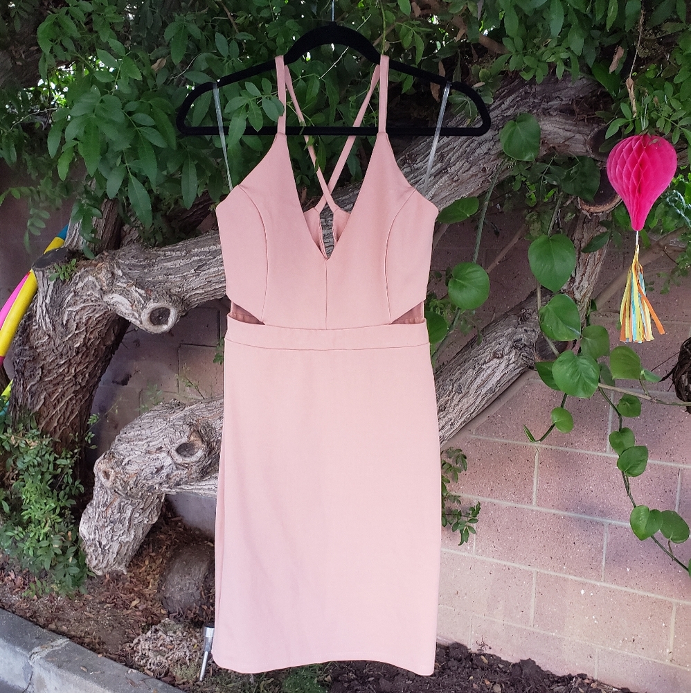 Strappy party dress